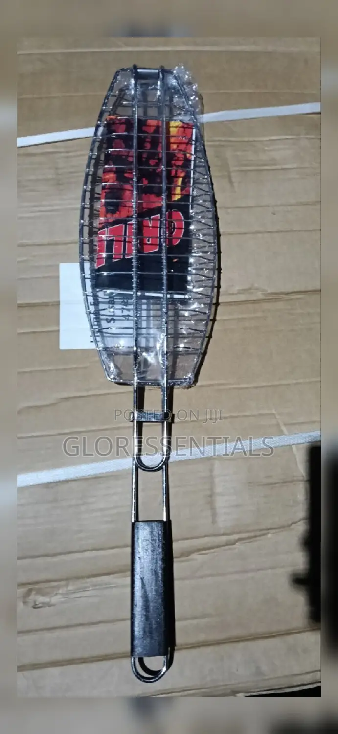 Quality Stainless Steel Fish BBQ Grill Basket.