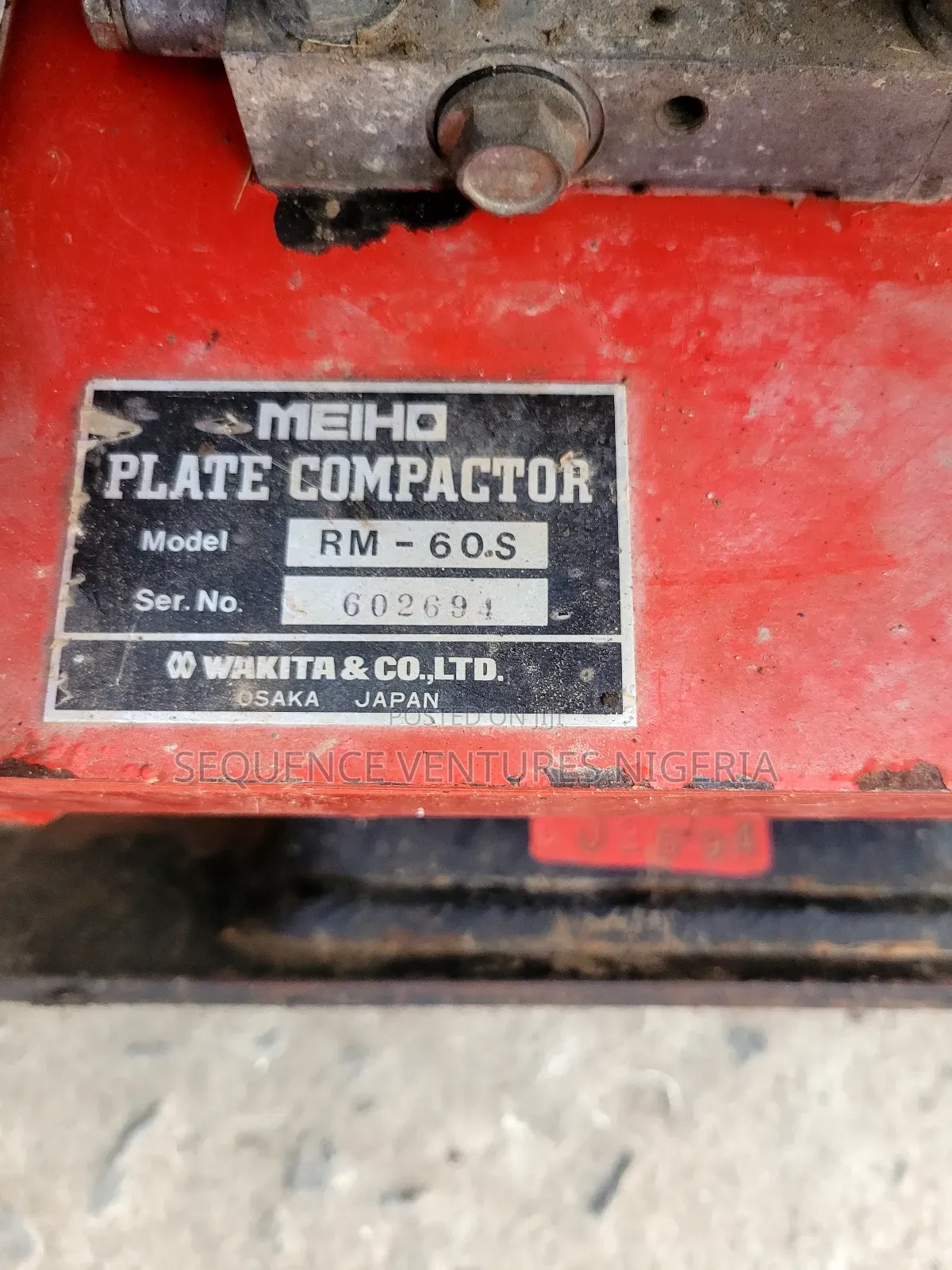 Plate Compacting Machine and Jack Hammer for Rental