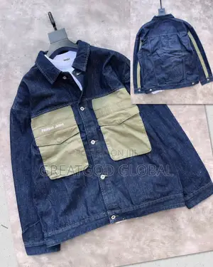 Photo - Luxury Jeans Jacket Top for Men