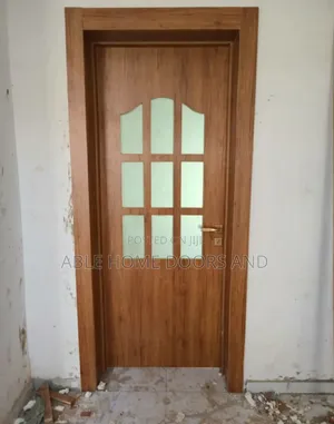 Made in Nigeria HDF Wooden Door