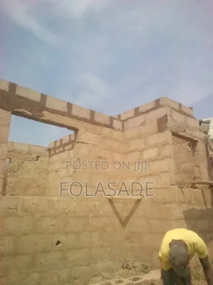 60 by 120 Plot of Land With Building