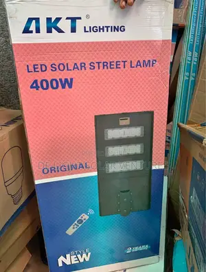 Photo - AKT 400watts LED Solar Street Lamp