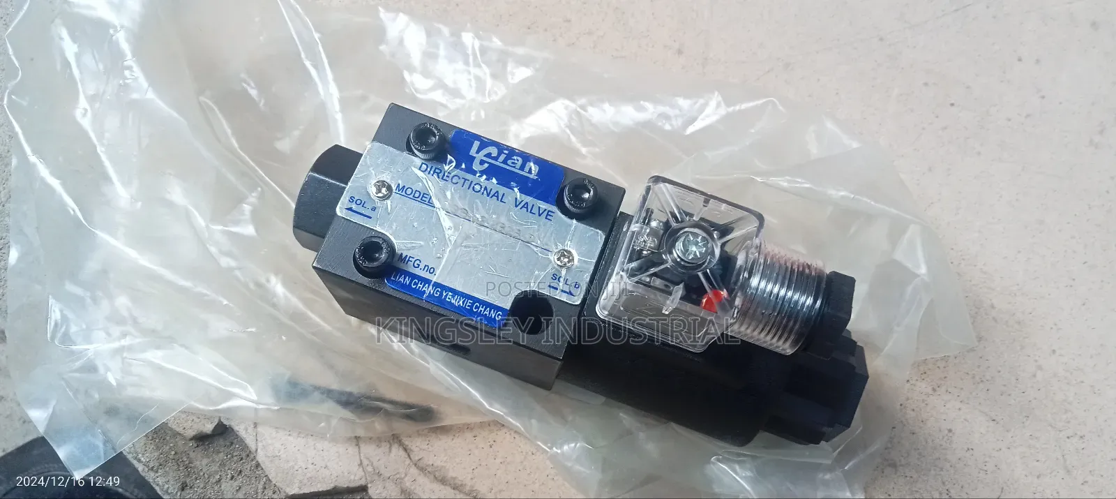 Industrial Directional Valve DSG-02-2B2E-DL
