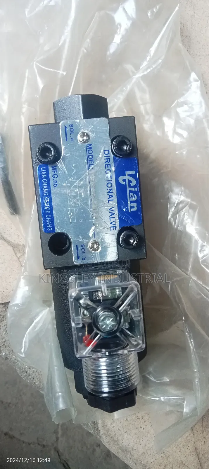 Industrial Directional Valve DSG-02-2B2E-DL