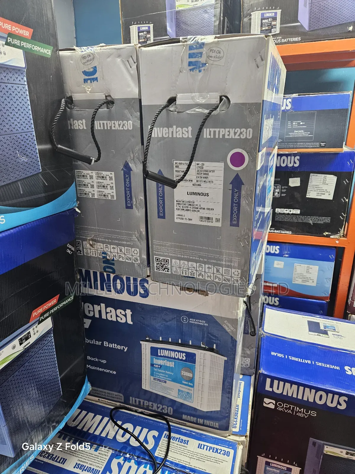 Luminous Inverlast Plus 230ah 12v Made in India
