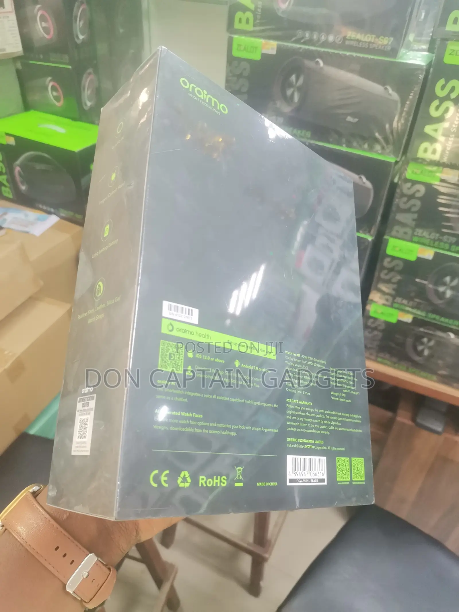 Oraimo Watch Pro Nt (Ai Powered)