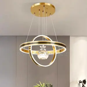 Quality Modern Spiral Led Chandelier Pendant Light (600mm)
