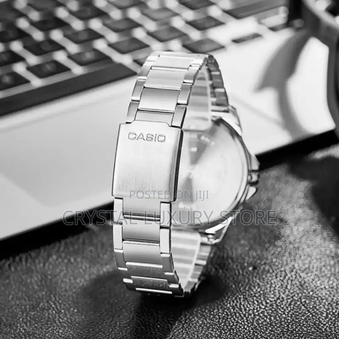 Casio Authentic Digital/Analog Chain Strap Wristwatch