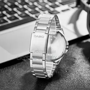 Casio Authentic Digital/Analog Chain Strap Wristwatch