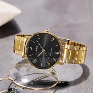 Casio Authentic Quality Luxury Men Chain Straps Wristwatch