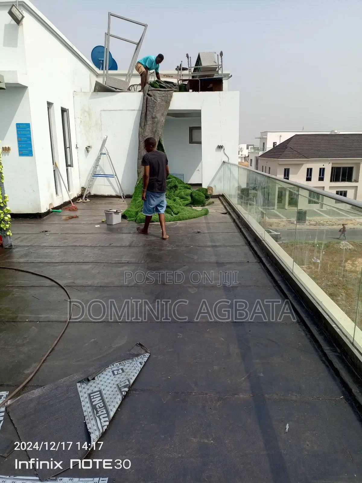 Workmanlike Waterproofing Felt