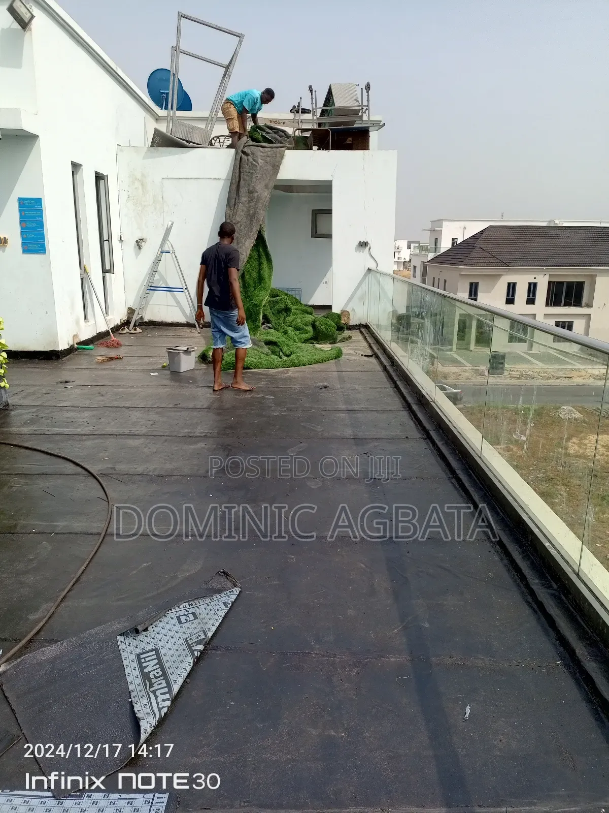 Workmanlike Waterproofing Felt