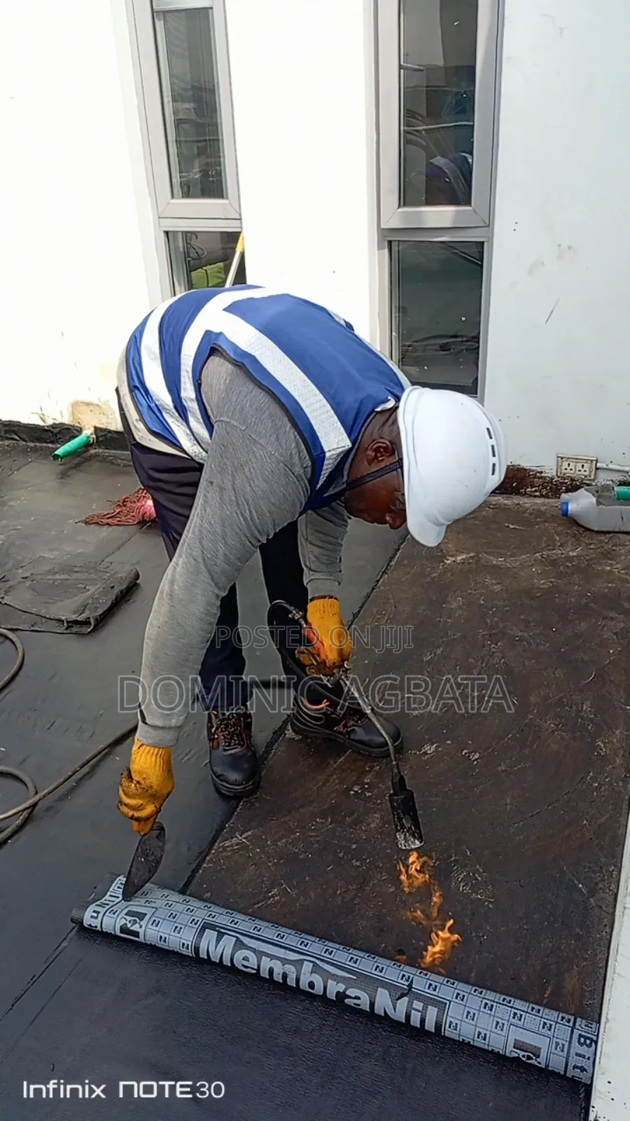 Workmanlike Waterproofing Felt