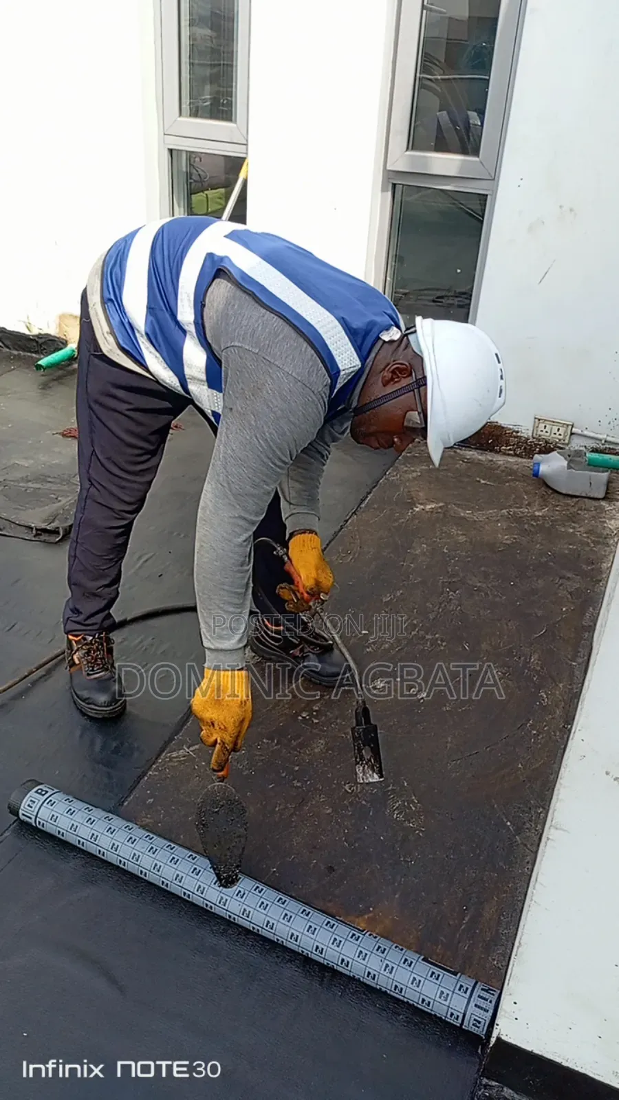 Workmanlike Waterproofing Felt