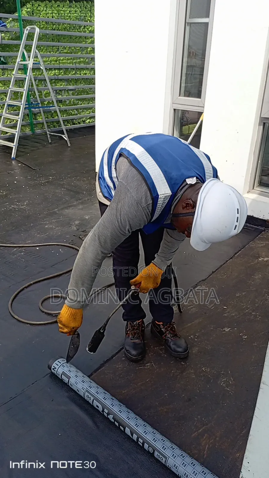 Workmanlike Waterproofing Felt