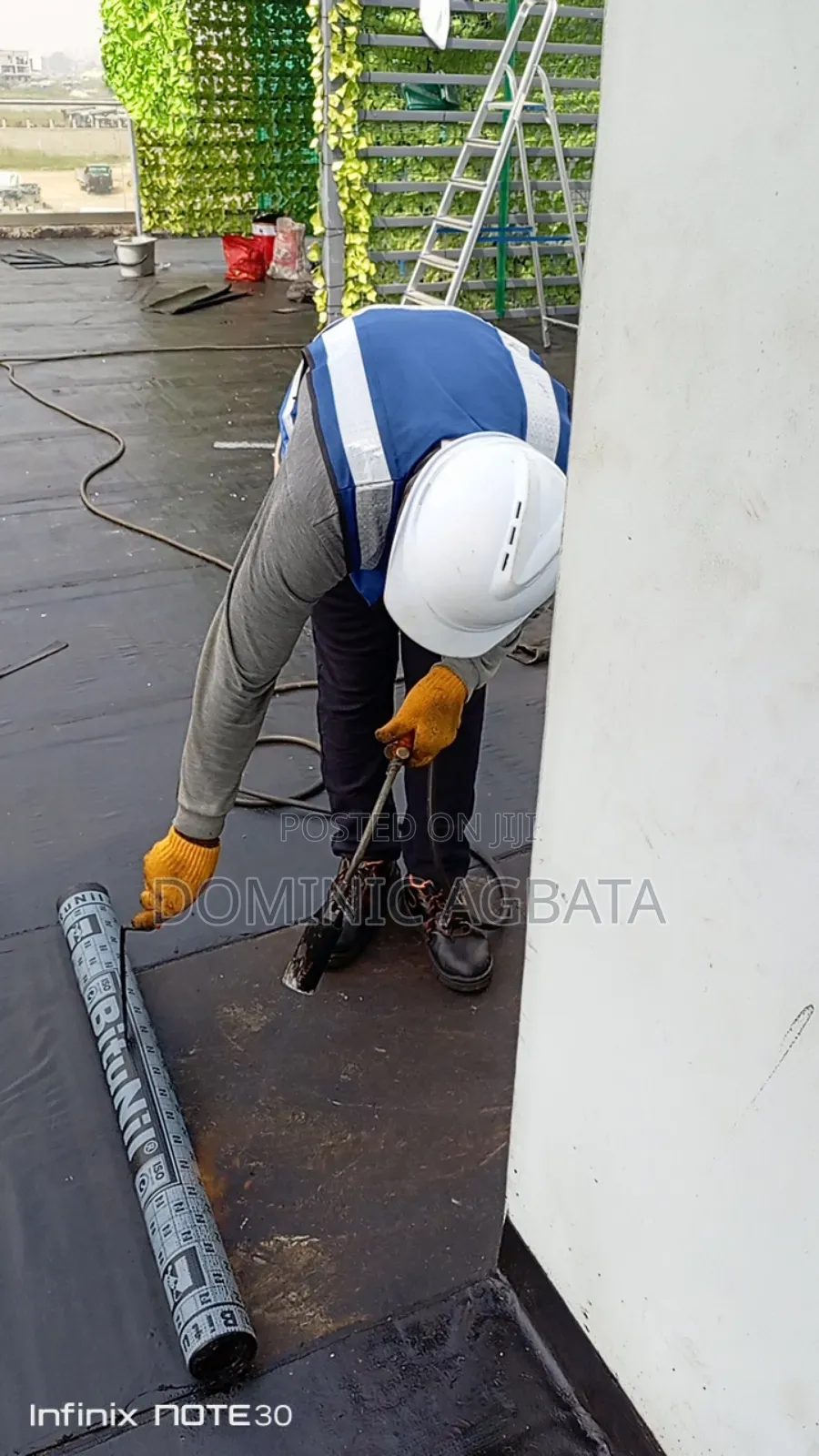 Workmanlike Waterproofing Felt