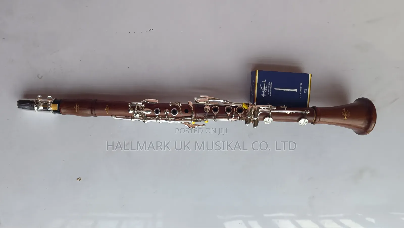 Hallmark UK Rosé Wood Clarinet