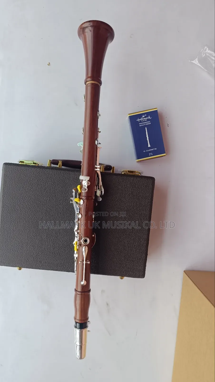 Hallmark UK Rosé Wood Clarinet