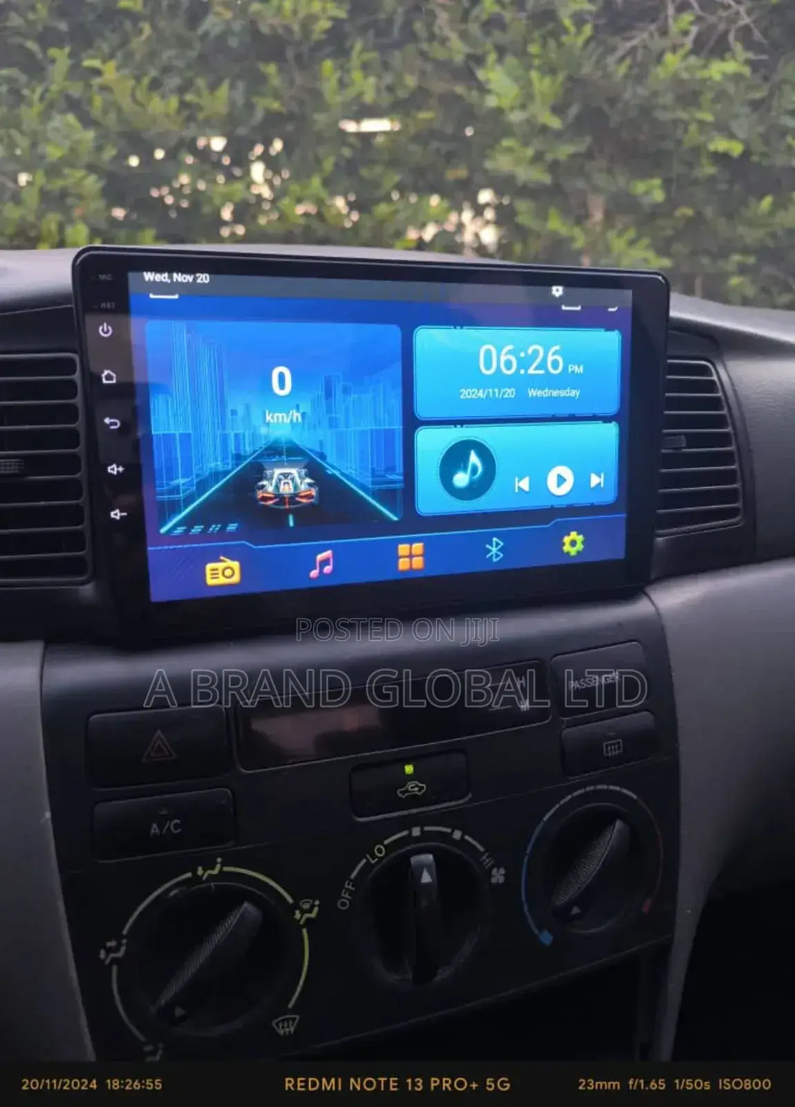 2003-2007 Toyota Corolla Android Navigation System