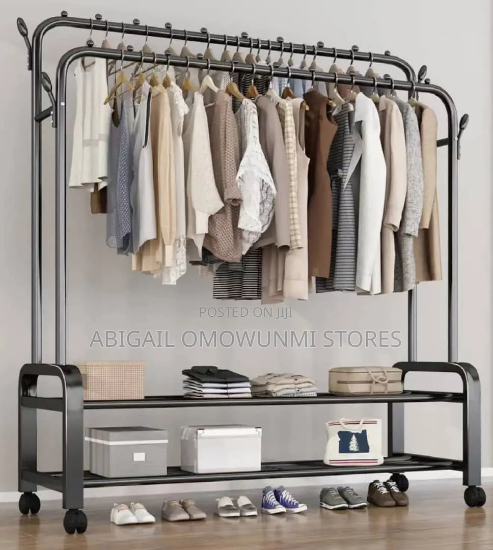 48kg Heavy Duty Double Pole Rack