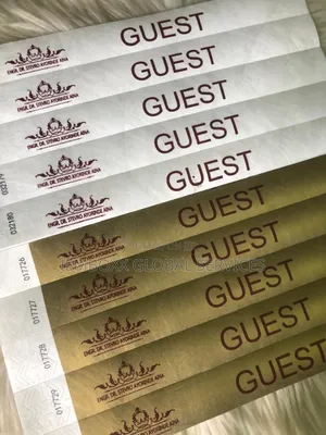 Event Wrist Tag and Access Card
