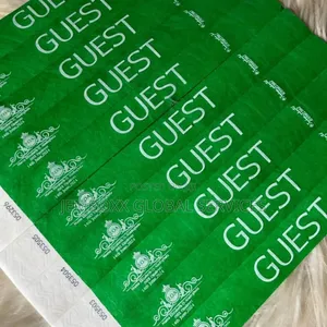 Event Wrist Tag and Access Card