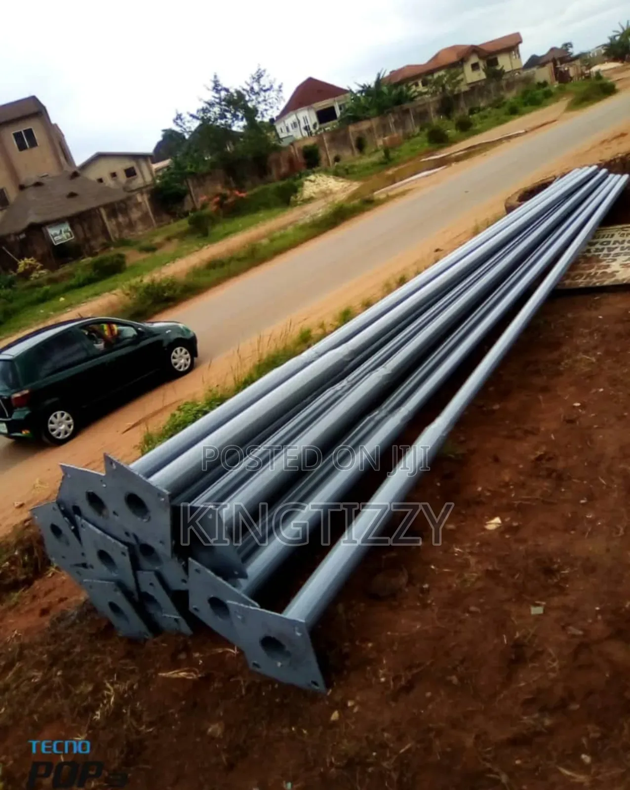 Solar Street Light Pole