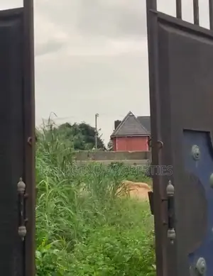 A Standard Plot of Land With Fence for Sale