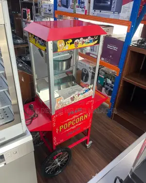 Electric Popcorn Maker / Mobile Popcorn Machine With Cabinet