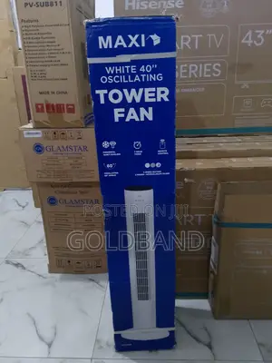 Maxi 40" Oscilatting Super Quiet Tower Fan