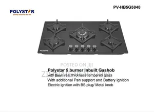 5 Burner Cabinet Gas