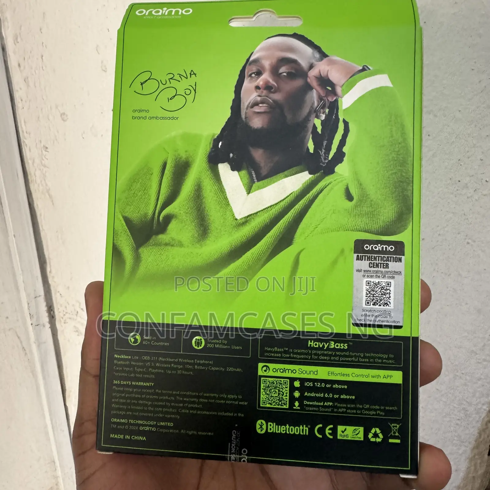 Oraimo Necklace Lite Wireless Headphones