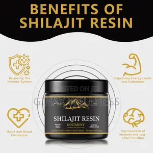 Himalayan Shilajit Resin for Energy, Cognition and Immunity (30grams)