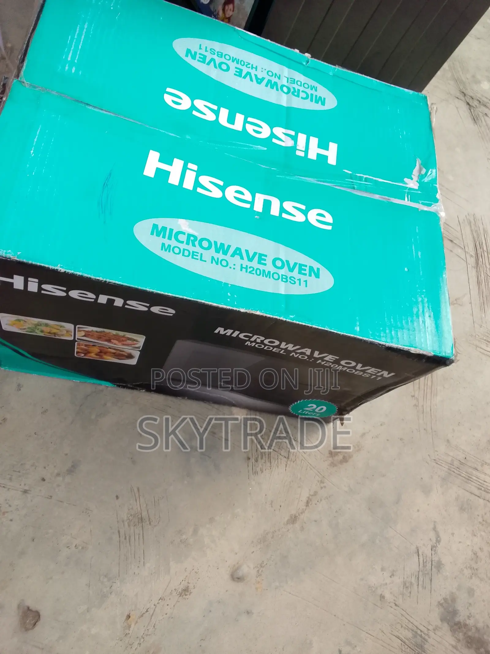 Black Digital Microwave Oven (Hisense)