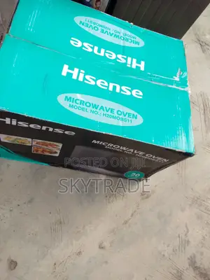Black Digital Microwave Oven (Hisense)