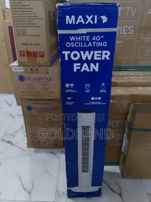 40" Low Noise Maxi Oscillating Tower Fan