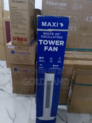 40" Quiet Operation Maxi Oscillating Tower Fan