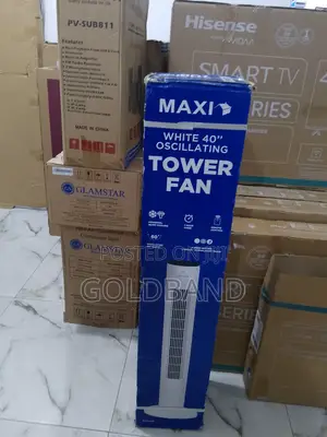 40" Quiet Cooling Maxi Oscillating Tower Fan