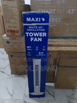 40" Rapid Cooling Maxi Oscillating Tower Fan