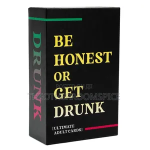 Photo - Be Honest or Get Drunk Adult Fun Drinking Party Card Game