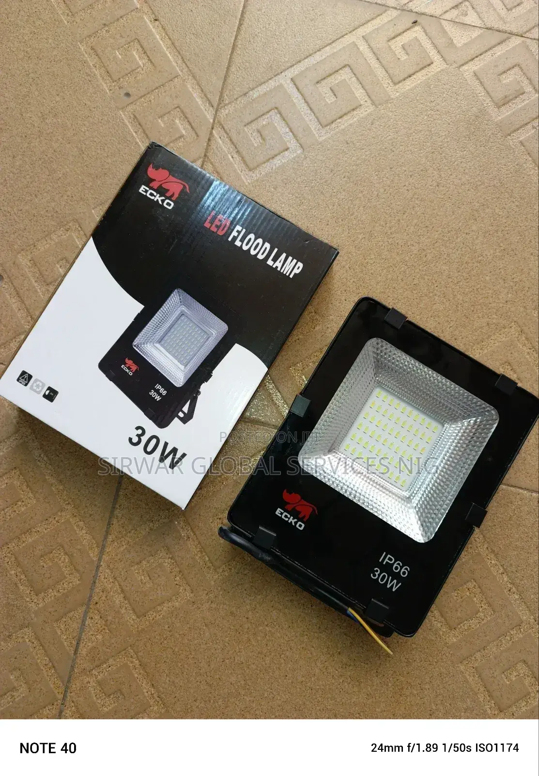 30w Ecko Flood Light
