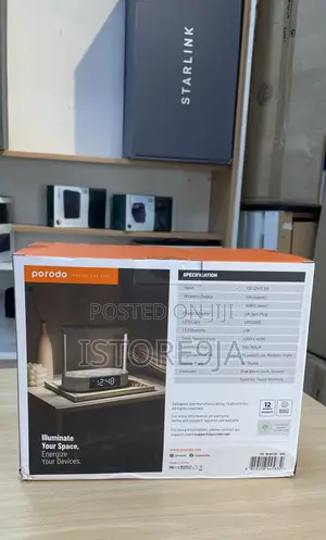 Beside Lamp Wireless Charging | Digital Clock