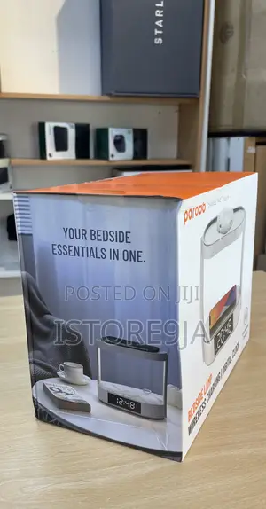 Beside Lamp Wireless Charging | Digital Clock