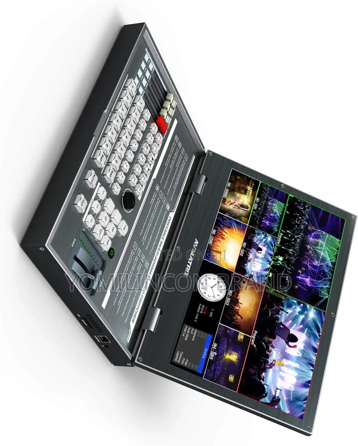 Avmatrix PVS0615 6channel Portable Multi-Format Video Switch ...