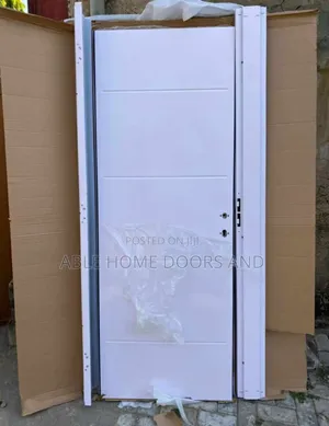 White Colour Turkey Panel Door