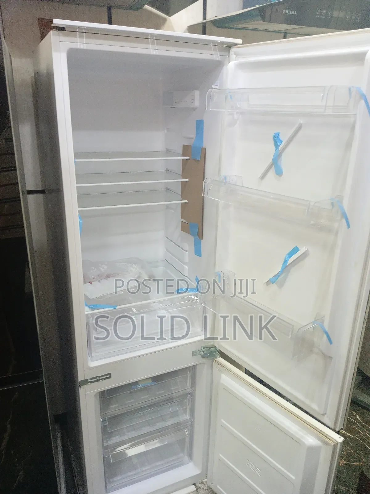 Phiima Double Door Fridge and Freezer Standing