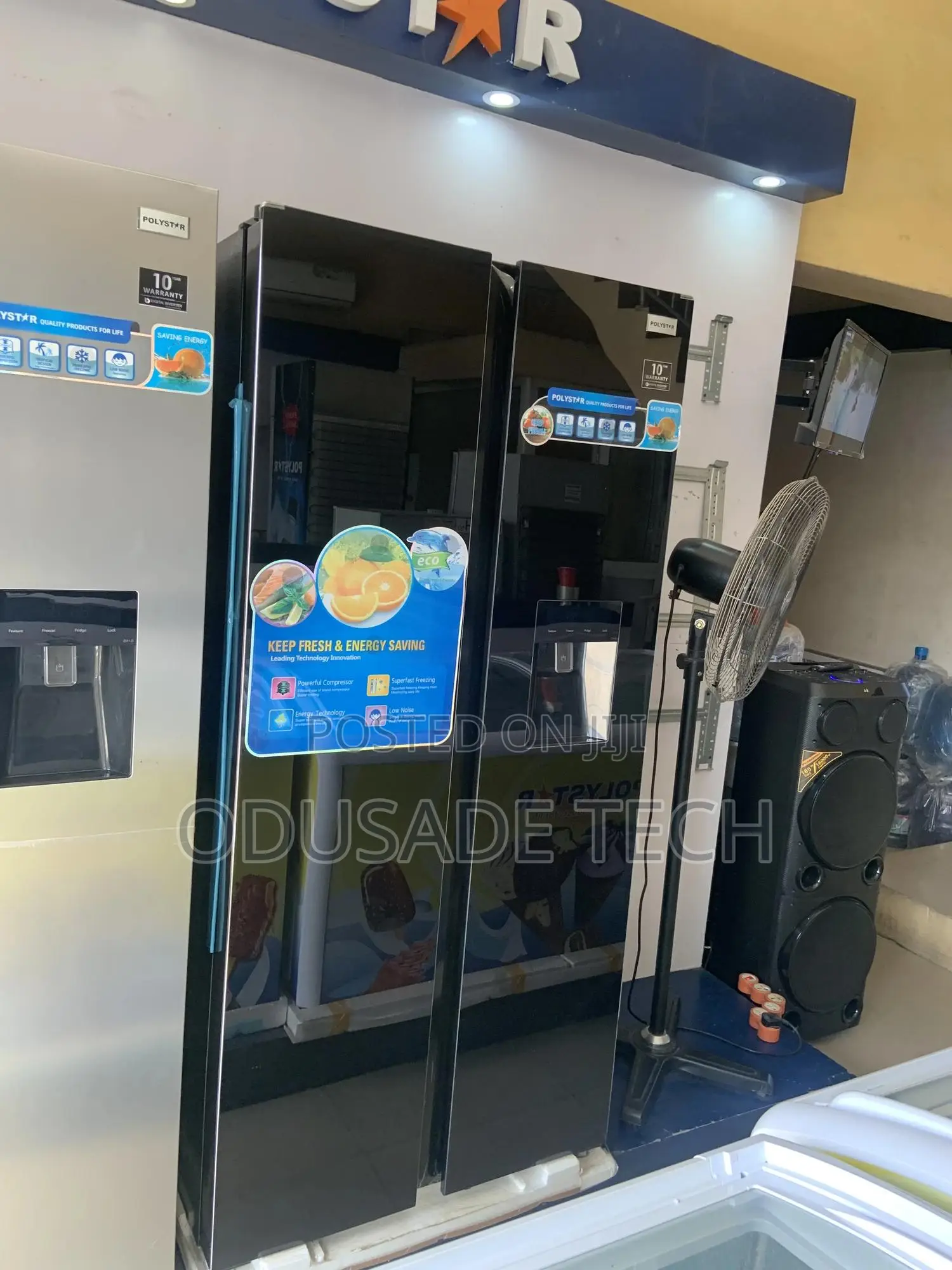 Energy Efficient 436linverter Side by Side Refigerator