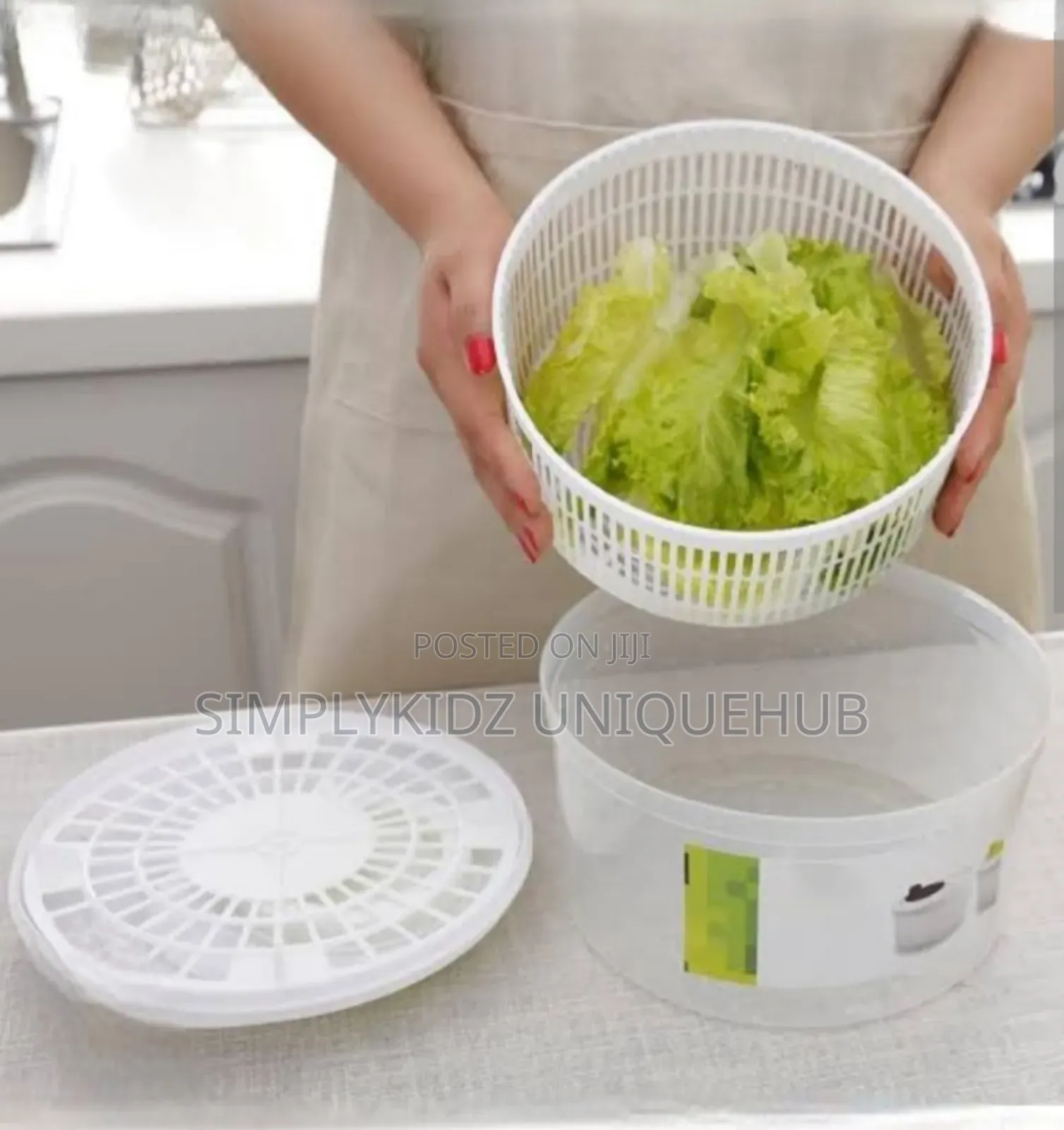 Salad Spinner Collapsible Vegetable Dryer