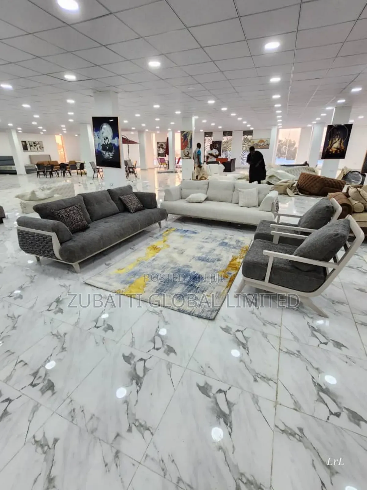 Turkish Fabric Seven Seaters Sofa