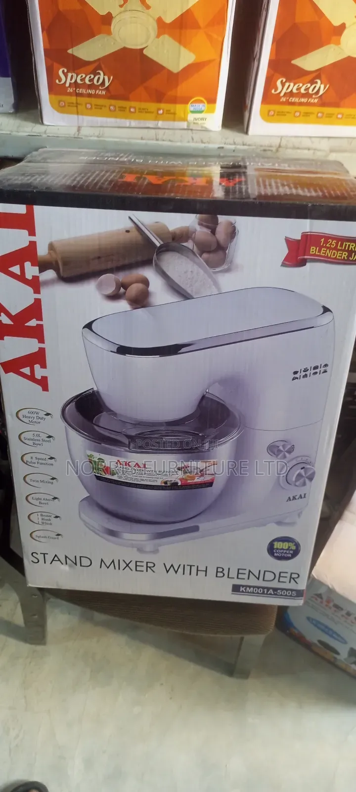 Cake Mixer 5.5 Liters